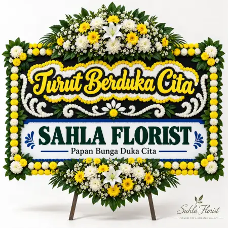 Papan Bunga Duka Asia Afrika Bandung