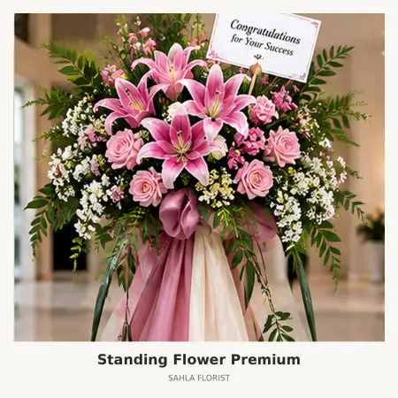Standing Flowers Asia Afrika Bandung